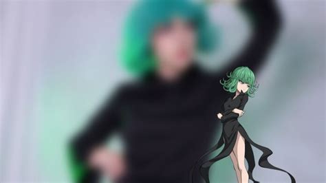 Cosplay Impressionante de Tatsumaki de One Punch Man por。